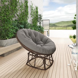 2023 new design hammock round cushion thick polyester living room balcony cushion