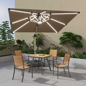 Custom furniture patio garden cantilever umbrella outdoor