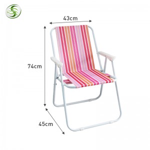 Wholesale popular Portable Fishing Beach Sunshade Backpack Camping Folding Chairs
