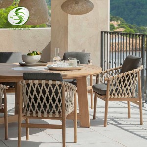 2019 Good Quality Outdoor Garden Furniture Rattan Leisure Patio Chairs and Table (WFD-12)