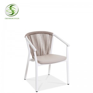 Luxury modern restaurant club hotel hotel outdoor dining table and chair set