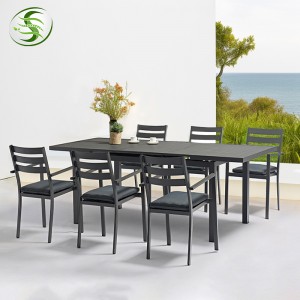 High Quality Sets Dining Chair Synthetic Rattan Table Garden Patio Outdoor Furniture Garden Set