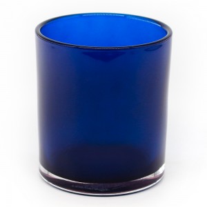 red green blue colored unique luxury wholesale empty candle jars candle container bulk large round bottom candle vessel with wooden lids for candle making wedding FAJ98110