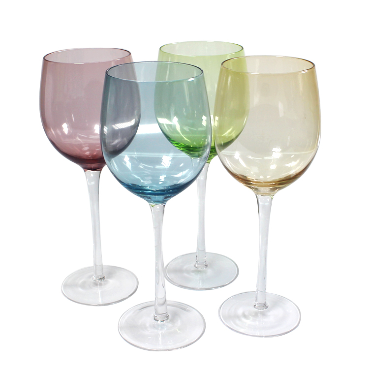 Wholesale Wine Glass and Champagne Glasses Lead Free Crystal Glass delicate Goblet