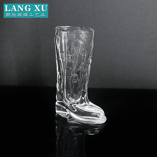 LXHY-KC-010 boot shaped mini wine shot glass