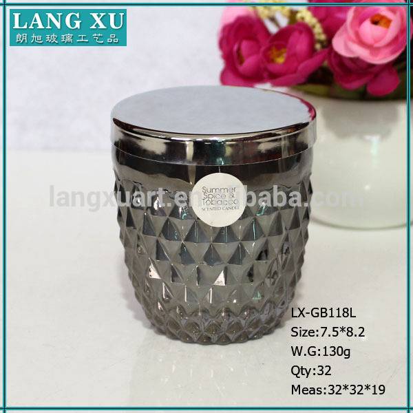 Excellent quality Matte Candle Jar - FJ118 Hot sale birthday scented soy candle – Langxu