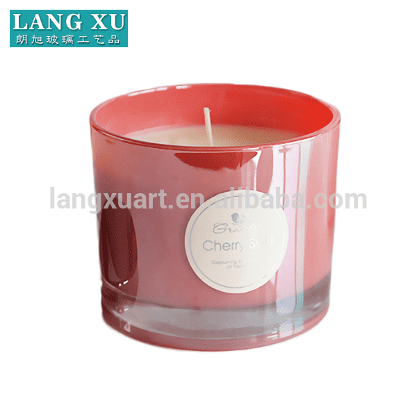 Good Wholesale Vendors Black Matte Candle Jar - LX-FJ067 size 9.5x 8cm wax 245g burning time 40hours scented candle in glass jar luxury with box – Langxu
