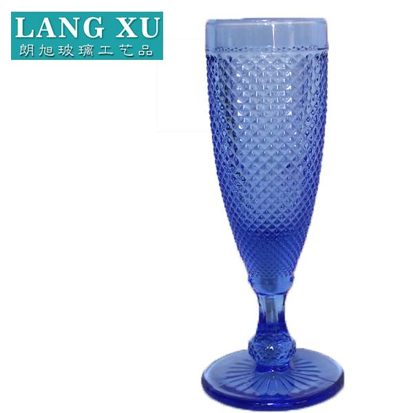 china wholesale Glasses Drinkware pricelist - LX-G018 Hand Pressed Pineapple Crystal Wedding Champagne Cup – Langxu