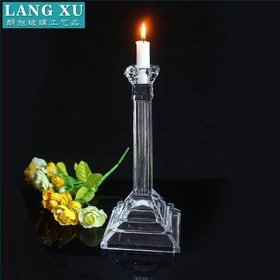 china wholesale Candle Holder Gold - LangXu hand made candle stick holder &clear glass candle holder&eiffel tower candle holder – Langxu