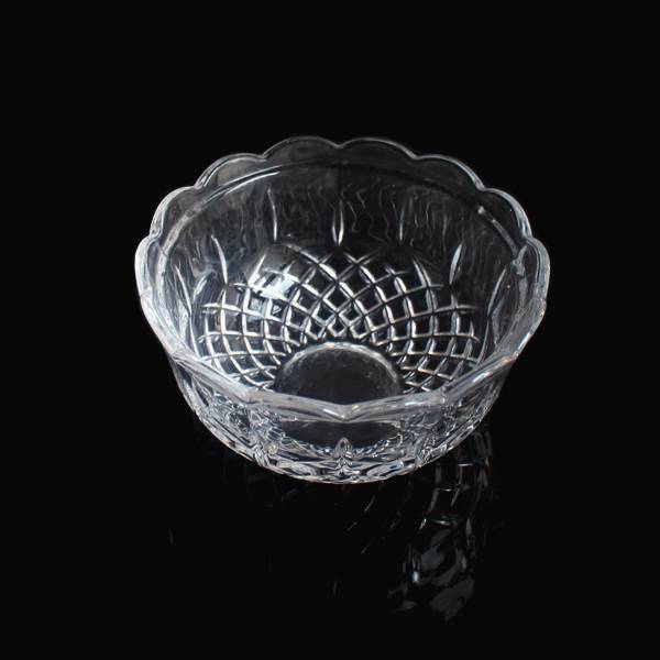 glass candy sugar fruit used decorative centerpiece elegant glass crystal bowl