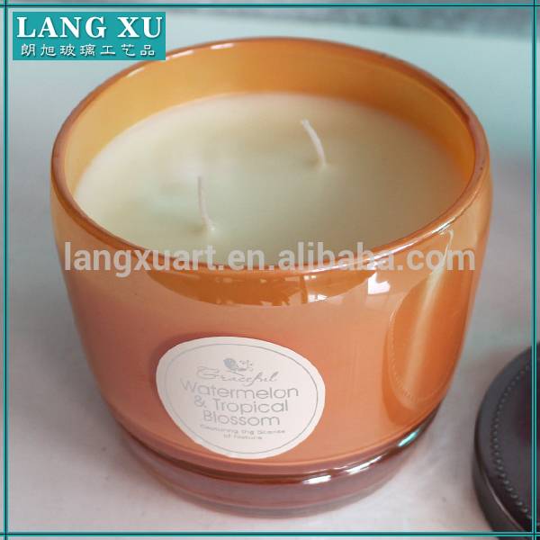 china wholesale Antique Candle Holder quotes - candle wax price concrete candle jar – Langxu