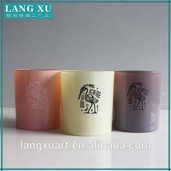 china wholesale Diamond Candle Holder pricelist - Electroplating glass candle holder custom Logo candle holder – Langxu