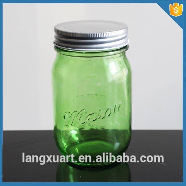 china wholesale Amber Glass Candle Jar pricelist - beverage glass ball mason jars with lid – Langxu
