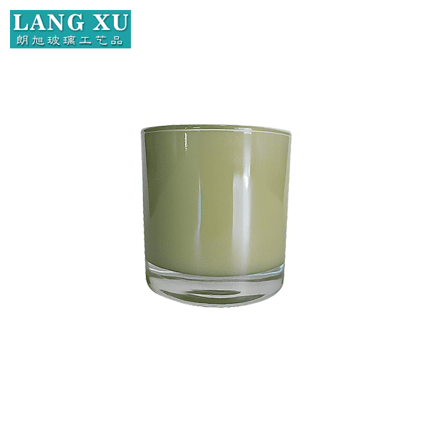Pearl Candle Jar Manufacturers - LXHY7592 150ml factory price colorful glass candle jars – Langxu