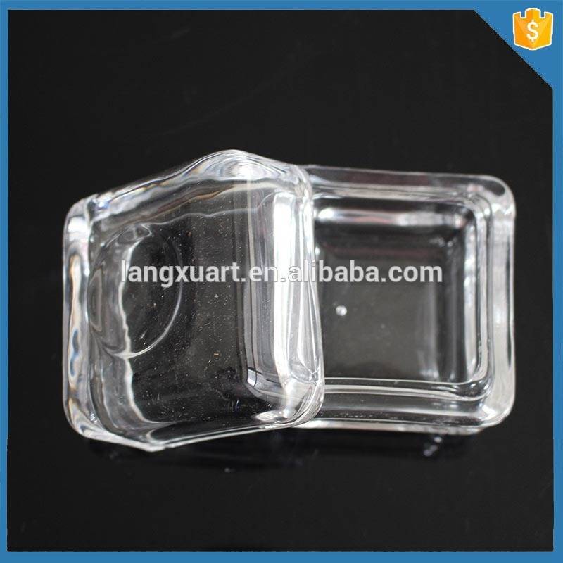 Glass Candle Jar pricelist - Discount Promotional! small mini cute glass jar – Langxu