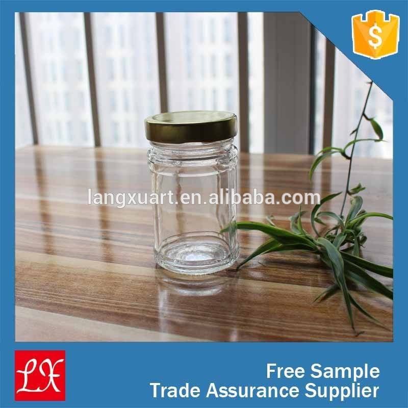 Glass Jar For Candle With Lids Factories - Wholesale mini glass jam jars with metal lid manufacturer – Langxu