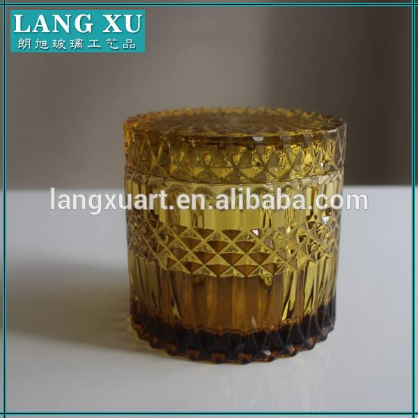 Christmas Candle Jars Factory - Best Selling products Lanuxu Middle East cylinder glass jar for candy candle – Langxu