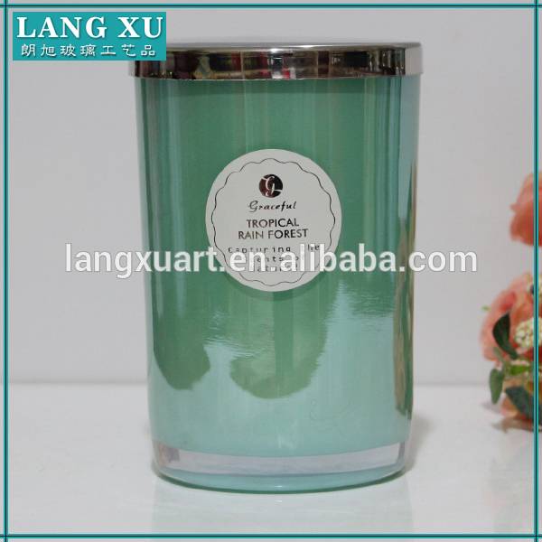 china wholesale Candle Holder Taper pricelist - hot sale graceful pearl jade soy scented candle wax – Langxu