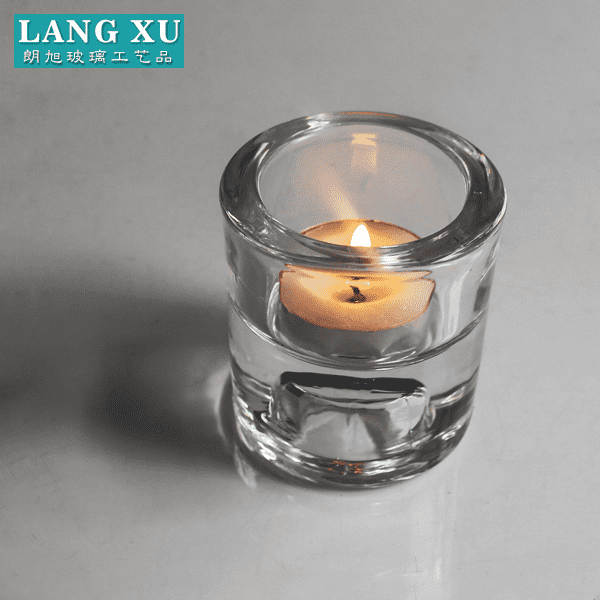 china wholesale 5 Arm Candle Holder Factories - LX-Z009 decorative bulk glass votive tea light candle holders – Langxu
