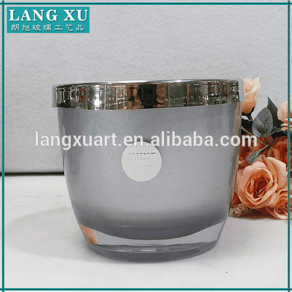 China Cheap price Geo Cut Glass Candle Jar - FJ101 hot sale chinese candles wedding – Langxu