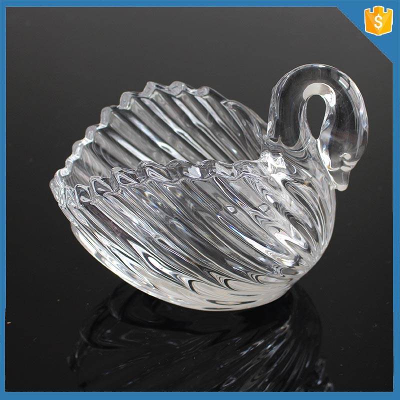 PriceList for White Glass Candle Holder - New Product glass swan glassware for candles – Langxu