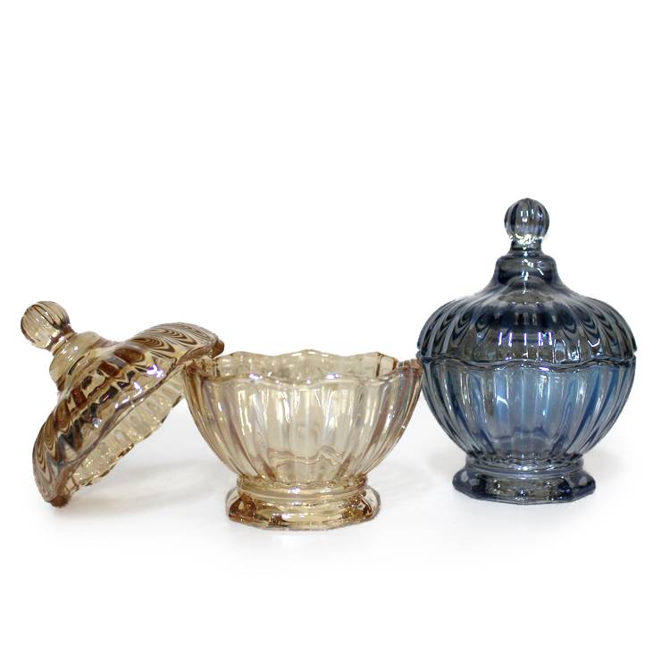 Luxury Candle Jars Glass pricelist - eco friendly leaf free tableware homeware waxed glass candle jars and glass lids – Langxu