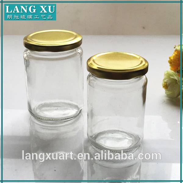 Clear Candle Glass Jar With Glass Lid quotes - manufacturer wholesale cheap small glass jam jarlid for canning – Langxu