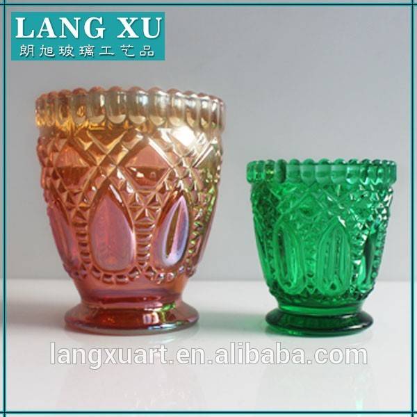 Top Suppliers Wedding Candle Holders - New year Christmas Bulk glass votive candle holders,outdoor candle holder,jewish candle holder – Langxu