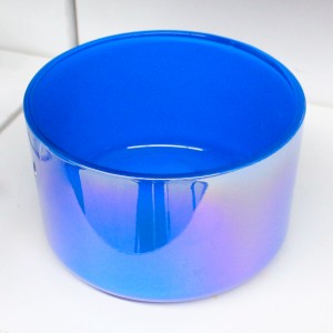 luxury empty 3 wick tumbler scent candle ieidescent ion holographic rainbow colors large short glass candles container jars with lid for candle making JW13078