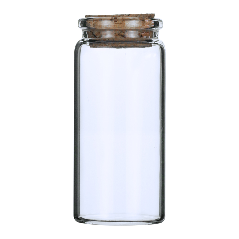 Glass Straight Jars with lids