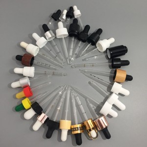 Glass Plastic Dropper Bottle Caps for Essential Oil