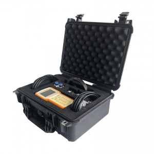 TF1100-CH mobile measurement handheld ultrasonic flowmeter for clean liquids