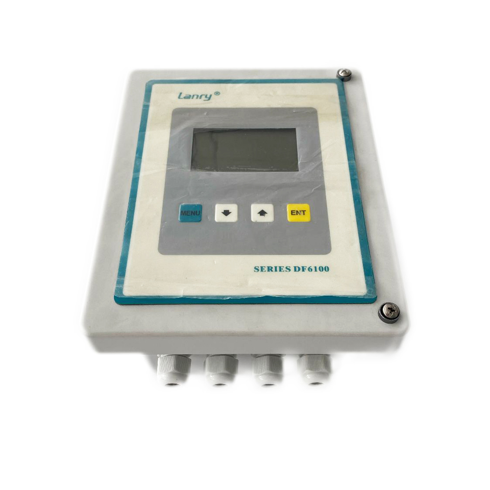 professional technical support wall mounted non invasive doppler ultrasonic liquid flow meter for dirty water