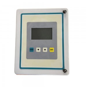 High quality clamp on digital portable water flow meter ultrasonic flowmeter