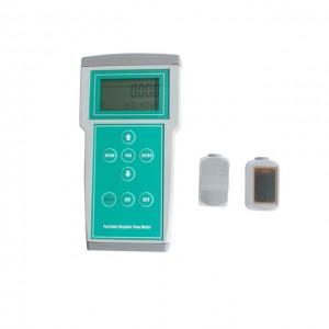 clamp on handheld ultrasonic flow meter for chemical waste water