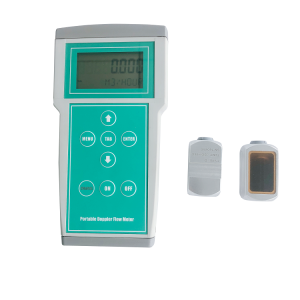 high precision wastewater flow rate handheld ultrasonic flow meter