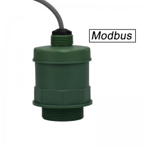 RS485 Modbus output low dead area ultrasonic level meter for chemical or process tank