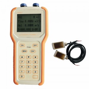 non contact digital portable ultrasonic flow meter