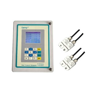 Dual-channel Transit-Time Clamp On Ultrasonic Flowmeter TF1100-DC
