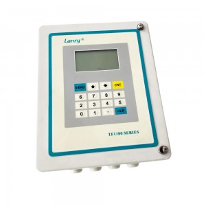 Analog 4~20mA Flowmeter DN50-700 Digital RS485 Clamp on Ultrasonic Water Liquid Flow Meter Sensor