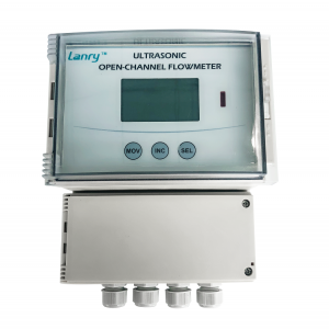 open channel flow control level meter LCD display