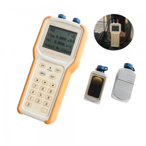 CE Certificate Handheld Bidirectional Ultrasonic Flow Meters High Temperature Sensor For Chemical Industry