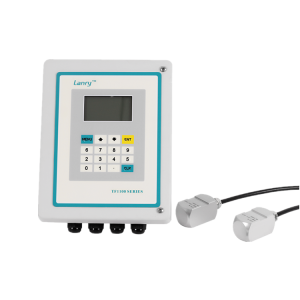 digital clamp-on bi-directional ultrasonic flow meter for water
