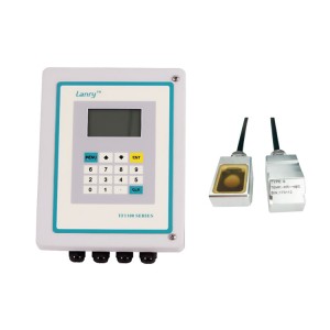 High quality clamp on water flow meter ultrasonic flowmeter with RS232