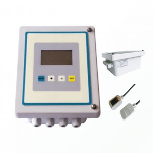 highly sensitive clamp on ground water and pulp doppler flow meter