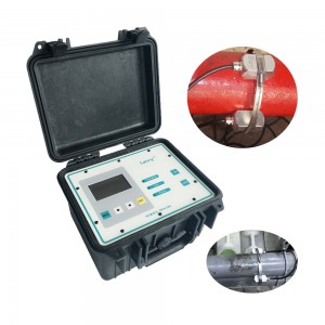 closed conduit waste water non contact portable flow meter for sewage