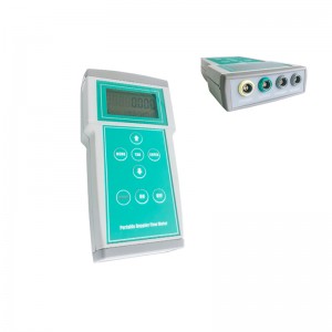 Portable high accuracy /hand hold ultrasonic flowmeter/flow meter for liquid with battery