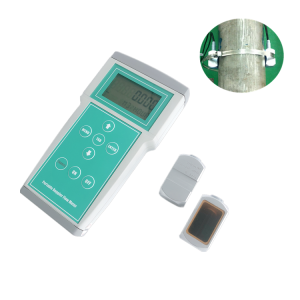 flow totalizer clamp on ultrasonic handheld flow meter for chemical slurries