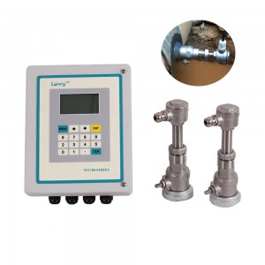 rs232 output wall mounted stainless steel ultrasonic water flowmeter