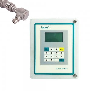 data logger transit time insertion ultrasonic water flow meter